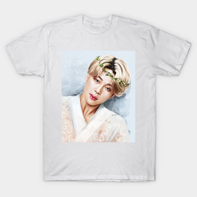 JIMIN T-Shirt by ari-arts